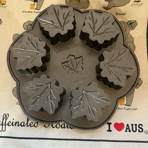 NordicWare Maple Leaf Cakelet Pan